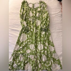 Ava & Viv Floral Midi Dress